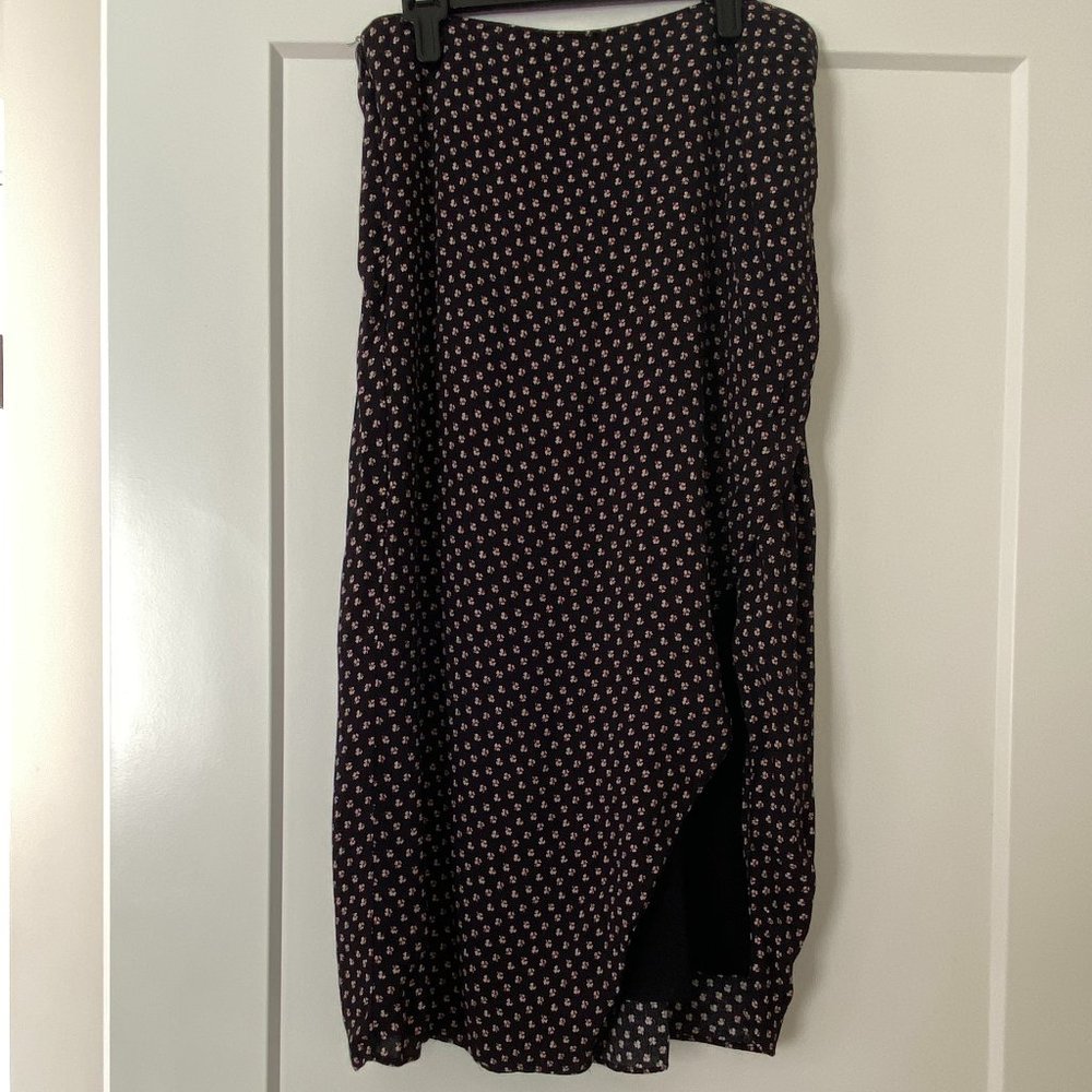 Abercrombie & Fitch | Side Slit Midi Skirt - Size M